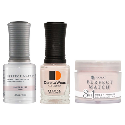 082N Sheer Bliss Perfect Match Trio by Lechat