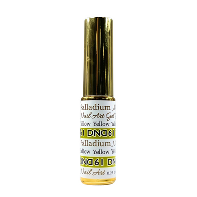 61 Yellow Nail Art Gel Liner Palladium by DND