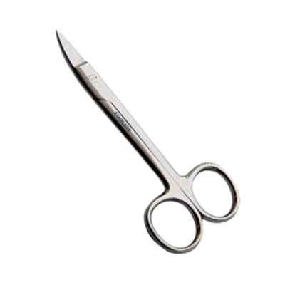 Body Toolz - 4 1/4" Curved Tip Toe Nail Scissor (7000)