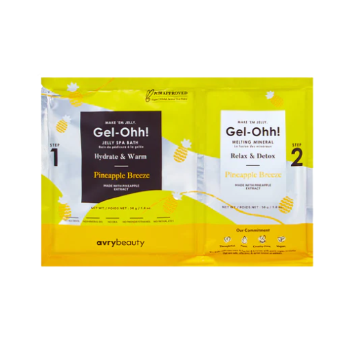 Pineapple Breeze Gel-Ohh Jelly Spa Bath By Avry Beauty