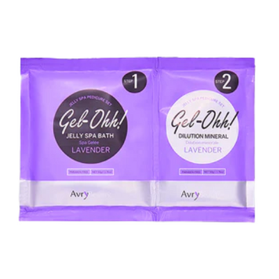 Lavender Gel-Ohh Jelly Spa Bath By Avry Beauty