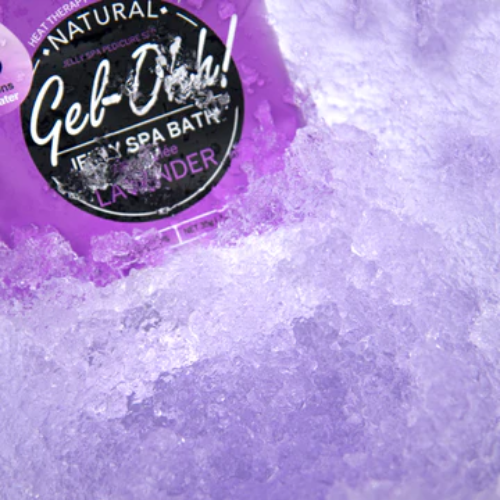 Sample of Lavender Gel-Ohh Jelly Spa Bath By Avry Beauty