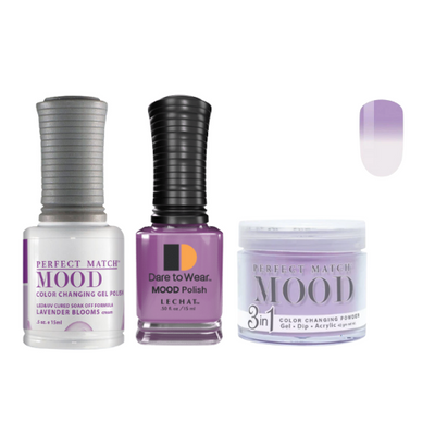 020 Lavender Blooms Perfect Match Mood Trio by Lechat