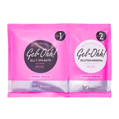 Rose Gel-Ohh Jelly Spa Bath By Avry Beauty