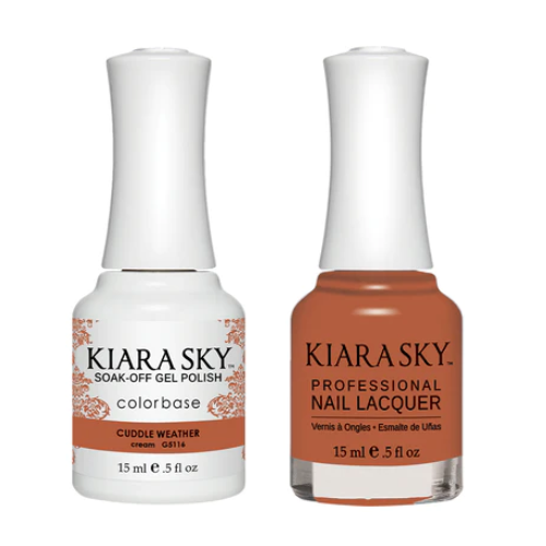 5116 Cuddle Weather Gel & Polish Duo All-in-One by Kiara Sky