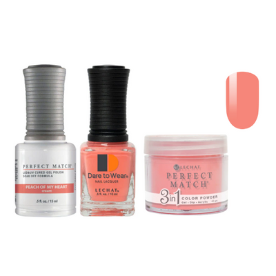 272 Peach of my Heart Perfect Match Trio by Lechat
