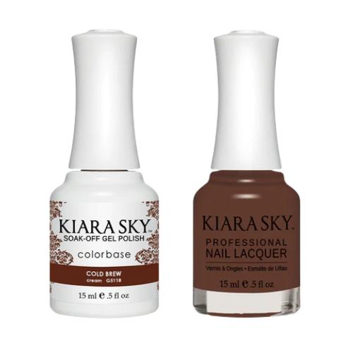 5118 Cold Brew Gel & Polish Duo All-in-One by Kiara Sky