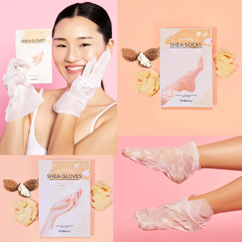 Sample of Shea Butter Glove & Socks Bundle By Avry Beauty