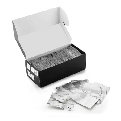 Inside of Apres' Nail Foil Wraps Box