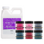 Glam & Glits Acrylic Kit - 16oz Monomer + 6 Powders ( CA302, CA308, NCA432, NCA434, NCA438, NCA439)