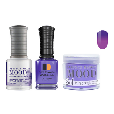 054 Royal Orchid Perfect Match Mood Trio by Lechat