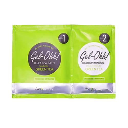 Green Tea Gel-Ohh Jelly Spa Bath By Avry Beauty