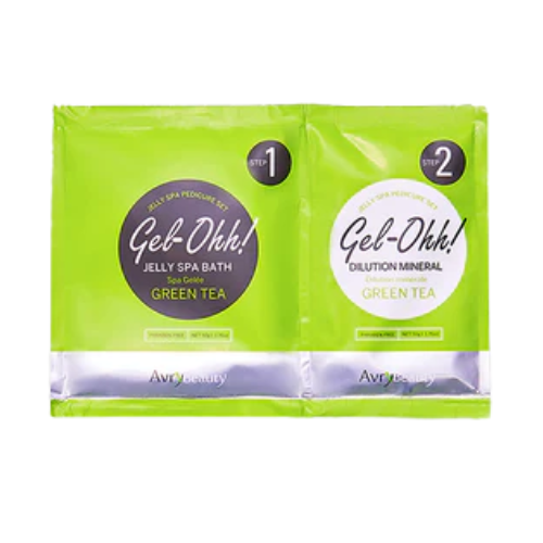 Green Tea Gel-Ohh Jelly Spa Bath By Avry Beauty Green Tea Gel-Ohh Jelly Spa Bath By Avry Beauty