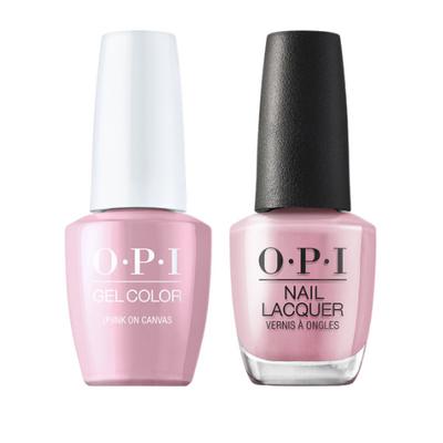 LA03 (P)ink On Canvas Gel & Polish Duo by OPI