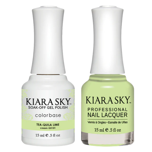 5101 Tea-quila Lime Gel & Polish Duo All-in-One by Kiara Sky