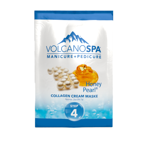 Honey Pearl 6 Step Pedicure Step 4 Kit By Volcano Spa