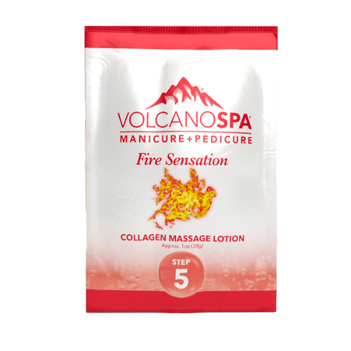 Raspberry Plum (Fire Sensation) 6 Step Pedicure Step 5 Kit By Volcano Spa