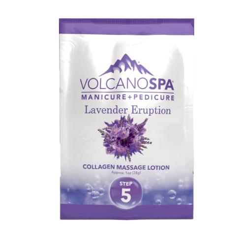 Lavender Eruption 6 Step Pedicure Step 5 Kit By Volcano Spa