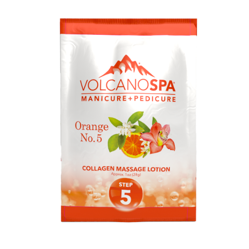 Orange No. 5 6 Step Pedicure Step 5 Kit By Volcano Spa