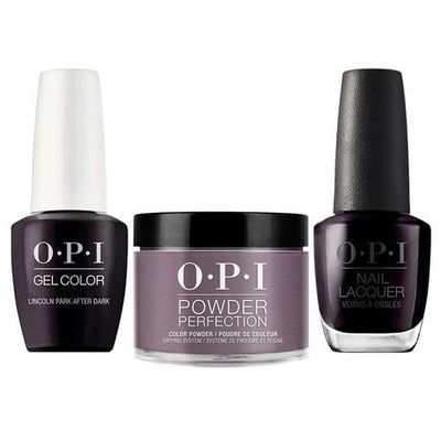OPI Trio: W42 Lincoln Park After Dark
