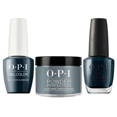 OPI Trio: W53 CIA = Color is Awesome