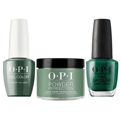 OPI Trio: W54 Stay Off the Lawn