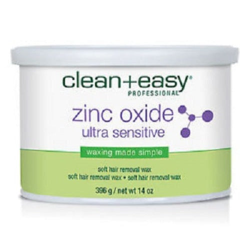 Clean + Easy Zinc Oxide Ultra Sensitive Soft Wax 14oz