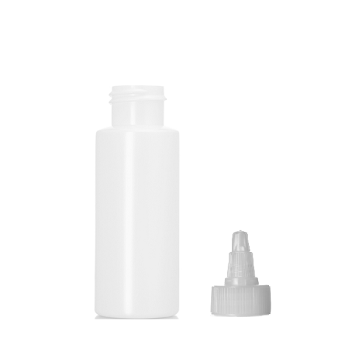 Empty Plastic Bottle with Twist Cap 2oz - Blank