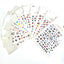 Assorted Nail Art Decal Sticker 5pk