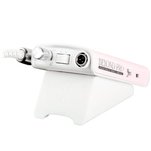 Front View of Pink Beyond PRO Portable Nail Drill By Kiara Sky