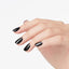 hands wearing T02 Black Onyx Gel Polish by OPI