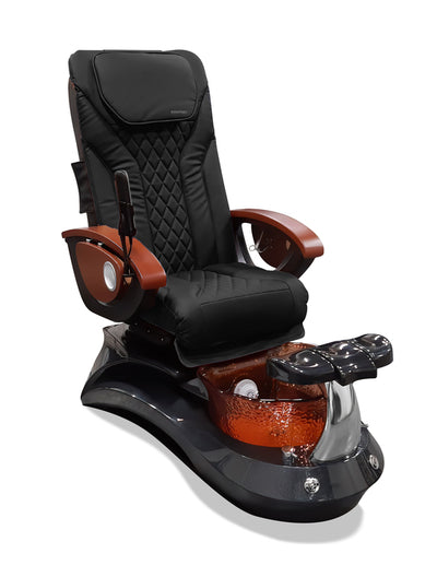 Lotus II Pedicure EX-R Chair Spa with Black & Gold Base