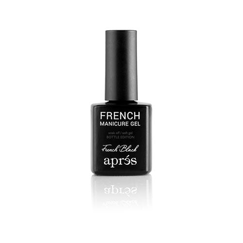  French Black French Manicure Gel By Apres
