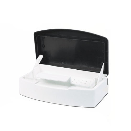 Implement Sterilizing Tray with Black Lid