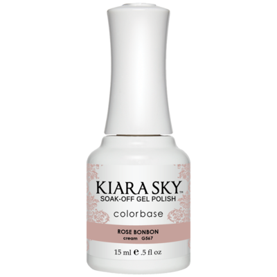 567 Rose Bon Bon Gel Polish by Kiara Sky