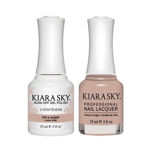 #583 Fun & Games Classic Gel & Polish Duo by Kiara Sky