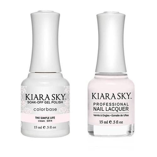 #514 The Simple Life Classic Gel & Polish Duo by Kiara Sky