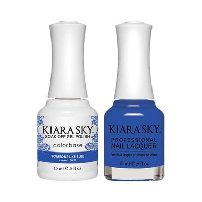 621 Someone Like Blue Classic Gel & Polish Duo by Kiara Sky