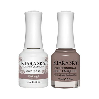 #569 Femme Fatale Classic Gel & Polish Duo by Kiara Sky