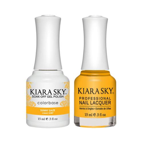 #587 Sunny Daze Classic Gel & Polish Duo by Kiara Sky