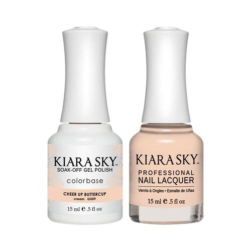 #559 Cheer Up Buttercup Classic Gel & Polish Duo by Kiara Sky