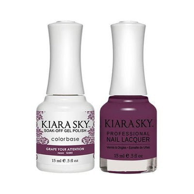 #445 Grape Your Attention Classic Gel & Polish Duo by Kiara Sky