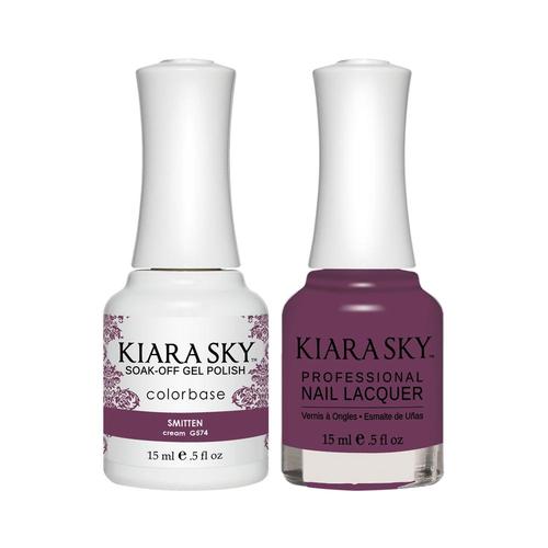 #574 Smitten Classic Gel & Polish Duo by Kiara Sky