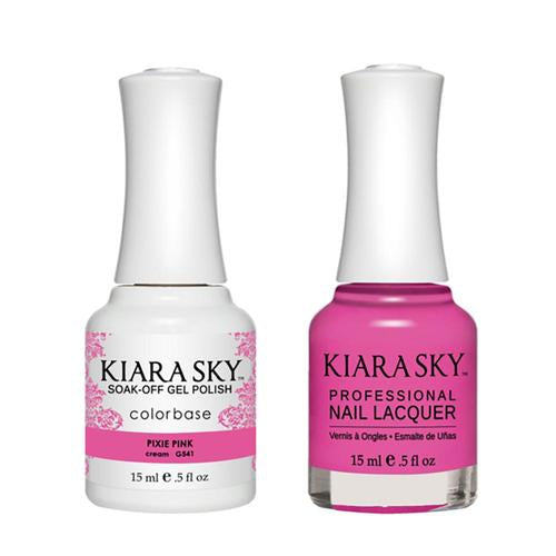 #541 Pixie Pink Classic Gel & Polish Duo by Kiara Sky