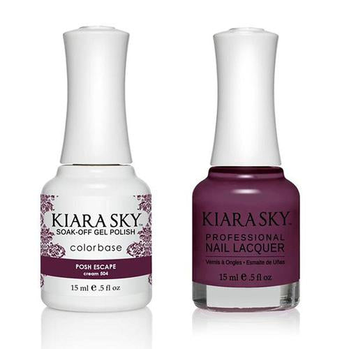 #504 Posh Escape Classic Gel & Polish Duo by Kiara Sky