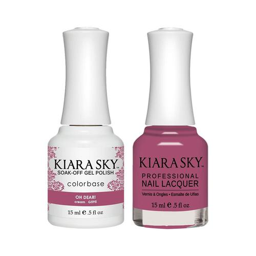 595 Oh Dear! Classic Gel & Polish Duo by Kiara Sky