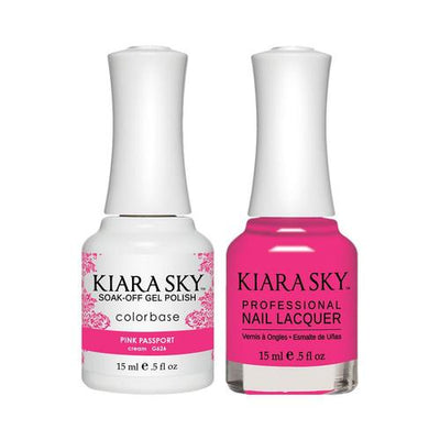 626 Pink Passport Classic Gel & Polish Duo by Kiara Sky