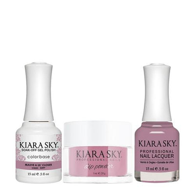 #597 Mauve a Lil' Closer Trio by Kiara Sky