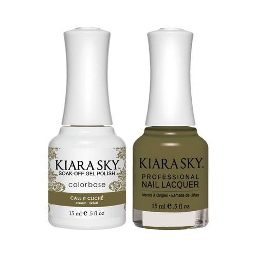 #568 Call it Cliche Classic Gel & Polish Duo by Kiara Sky