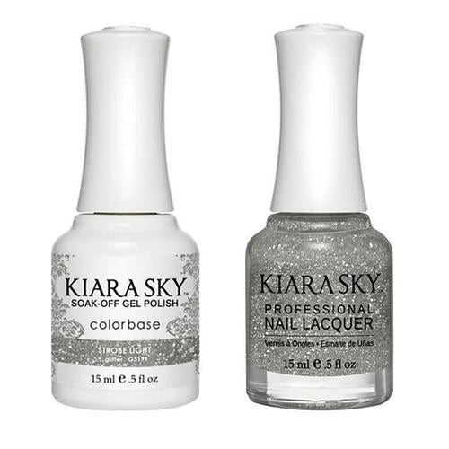 #519 Strobe Light Classic Gel & Polish Duo by Kiara Sky